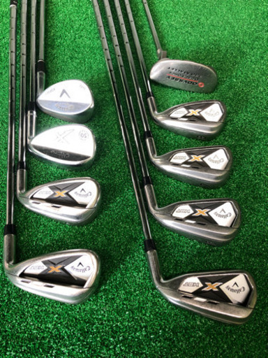 ☆Callaway ゴルフクラブセット☆12本セット&ラウンド8点セット保証付き