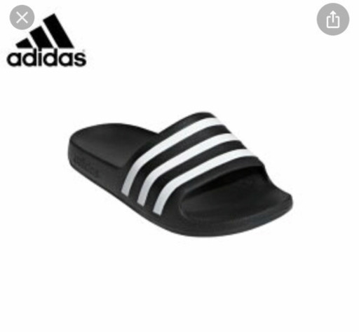 美品 Adidasアディダス 人気 シャワーサンダルスリッパ靴 ブラック黒22 23cm ジュニア Tomozo4018 安城の靴 の中古あげます 譲ります ジモティーで不用品の処分