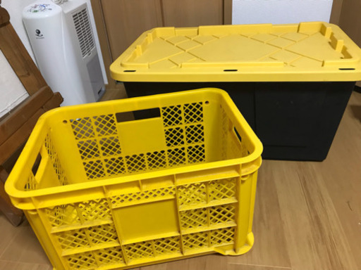 決定しました コストコ 二個セット 収納ボックス 収納ケース りょん 小松島の収納家具 物置 の中古あげます 譲ります ジモティーで不用品の処分