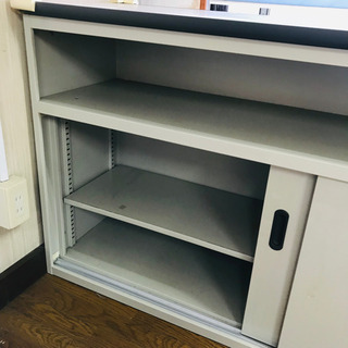 事務用カウンターテーブル スチール 1500×450×900