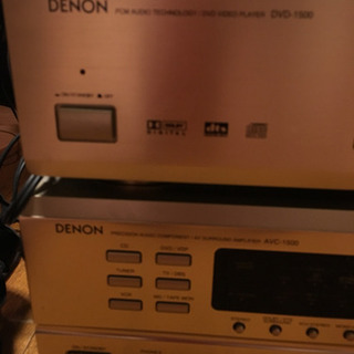 【値下げしました～】DENON CD DVDプレイヤーとアンプ ...