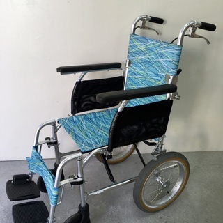 売約済】車いす (介助式 多機能型) 軽量タイプ NAH-L7W (軽7W) 日進
