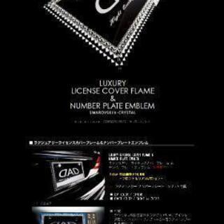 DADのレアなラグジュアリーナンバープレート