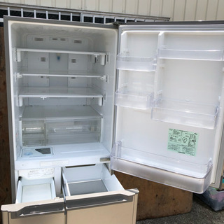 ファミリー向け 401L 5ドア冷蔵庫 三菱 MR-S40M MR-S40M-W｜三菱電機WIN2K