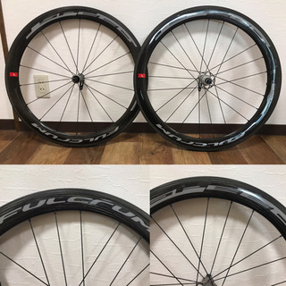 美品 FULCRUM SPEED 55C カーボンクリンチャーホイールセット