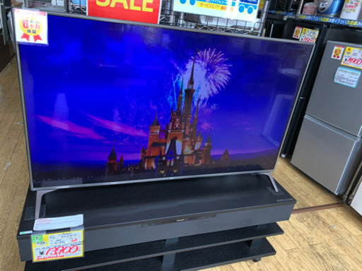 2017年製 LG 4K対応 55型液晶テレビ 55UJ6100