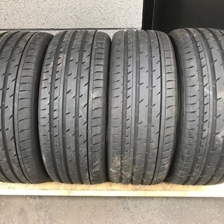 バリ山【格安】215/45R17 2016年製 17×7J +50 100×5H・114.3×5Hマルチ プリウス　ウィッシュ カルディナ レガシィ インプレッサ　