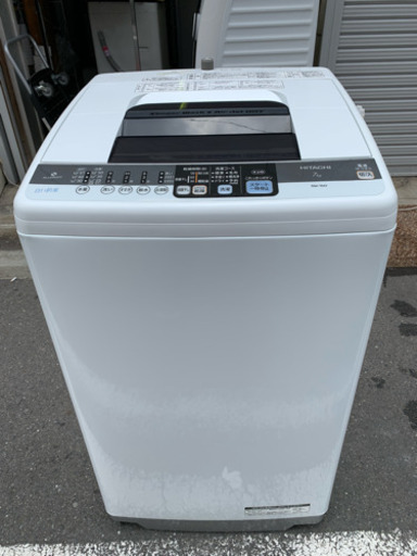 洗濯機 日立 7kg洗い ファミリーサイズ 家族用 NW-７MY 2012年 川崎区 KK
