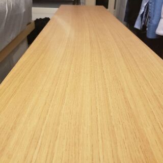 無印良品 オーク材 AVラック 薄型（引戸）幅150×奥行35×高さ 