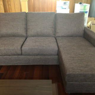 ニトリL字型ソファー