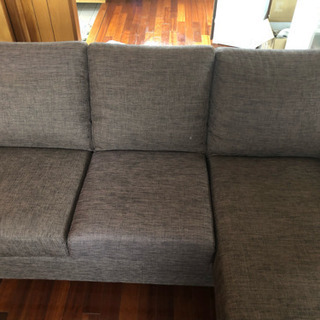 ニトリL字型ソファー