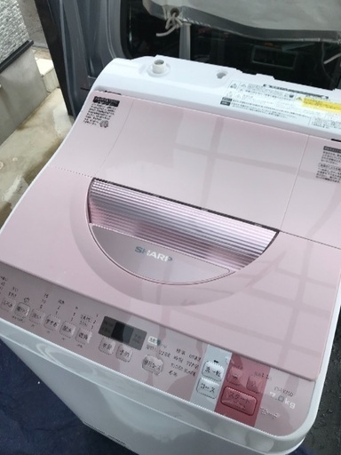 取引中高年式2016年製シャープ洗濯乾燥機容量7キロ美品。千葉県内配送無料。設置無料。