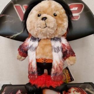 匿名配送】新日本プロレス 高橋ヒロム マネくま ぬいぐるみ 匿名配送