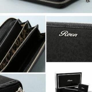 Roen ロエン 長財布 ラウンドジップウォレット レオパード