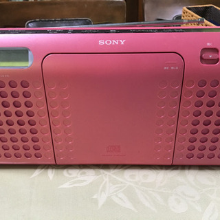 Sony ラジオCDプレイヤー 
