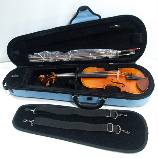 メンテ済み Nicolo Santi ニコロサンティ バイオリン 分数 1/2 未使用