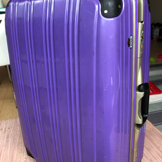 スーツケース 大型 Lサイズ パープル
