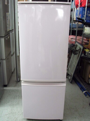【恵庭発】SHARP シャープ　2ドア冷凍冷蔵庫　SJ-17E1-SP　2013年製