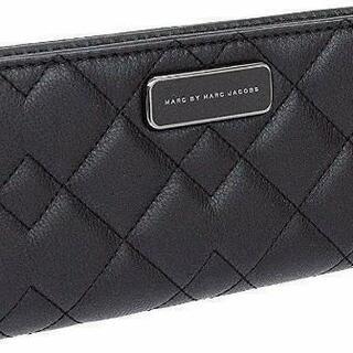 MARC BY MARC JACOBS マークジェイコブス 長財布 キルト 黒