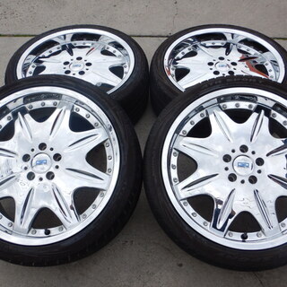 GIOVANNAタイヤ（4本）20インチ、PCD114.3。