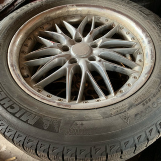 235/60r18 スタッドレスタイヤホイール セット エクストレイル等 5穴