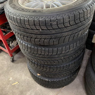 235/60r18 スタッドレスタイヤホイール セット エクストレイル等 5穴