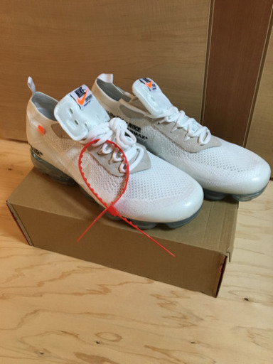 [ナイキ] ヴァージル・アブロー エアヴェイパーマックス OFF-WHITE FLYKNITフライニット THE 10
