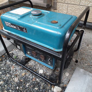 スズキ　発電機　SV2300h 機関良好　釣りに　キャンプに　現場作業に　値下げしました！早い者勝ち