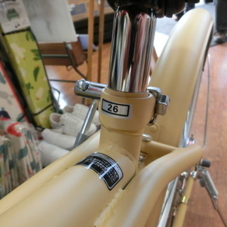 ビーチサイクル 26インチ BC260 マットベージュ【トレファク上尾店】