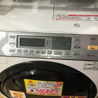 2014年製 Panasonic パナソニック 10kg/6.0kgドラム洗濯乾燥機 ECONAVI 