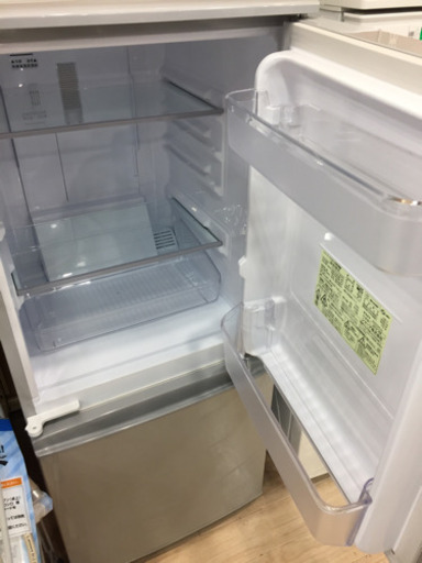 12ヶ月安心保証付き】SHARP 2ドア冷蔵庫 2018年製 - 冷蔵庫 
