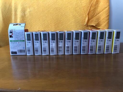 新品 Canon 純正インク 全色12本セット PIXUS iX7000/MX7600用