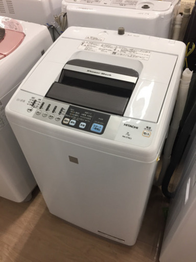 【12ヶ月安心保証付き】 HITACHI 全自動洗濯機 2017年製