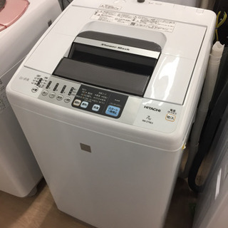 【12ヶ月安心保証付き】 HITACHI 全自動洗濯機 2017年製
