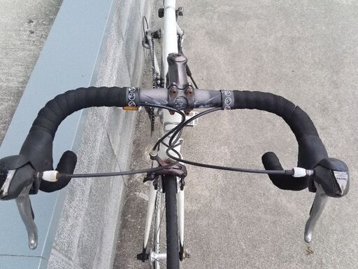 ロードバイク GIANT TCR ALUXX 6000 SERIES BUTTED TUBING 白