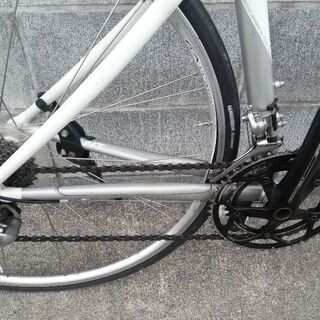ロードバイク GIANT TCR ALUXX 6000 SERIES BUTTED TUBING 白 アルミ 配送無料