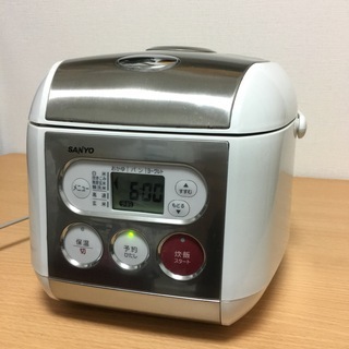 中古　マイコンジャー炊飯器　SANYO　ECJ-JS35　3.5合炊き