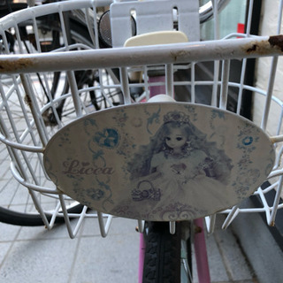 子供用自転車16インチリカちゃんバージョンを5000円で譲ります。