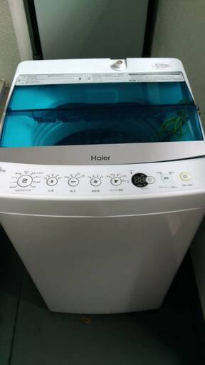 【値下】Haier洗濯機5.5kg　ホワイト JW-C55A-W