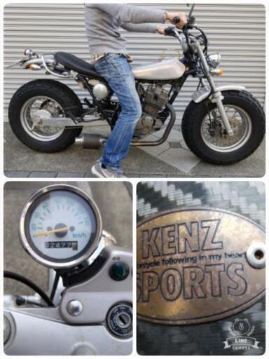 [更に値下げ]【二度と出ません】スズキバンバン大人向けカスタム（メーター標記2480km） 更に値下げ]【二度と出ません】スズキバンバン大人向けカスタム