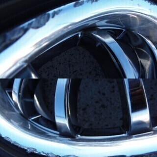 リム深！　ヴィエナ　１８インチ　クラウン、アリスト、シーマなどに！　メッキ♪