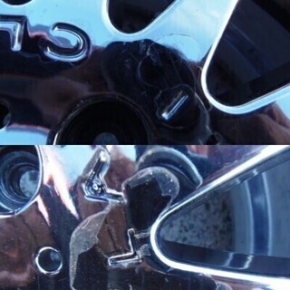 リム深！　ヴィエナ　１８インチ　クラウン、アリスト、シーマなどに！　メッキ♪