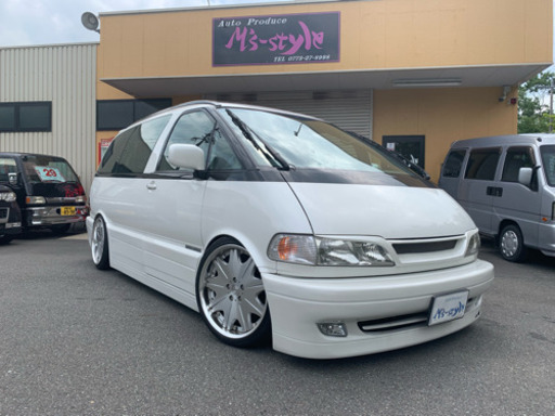 エスティマg４wdスーパーチャージャー後期仕様８年式k Brakエアロ車高調１９インチアルミホイール M S Style 石原のエスティマの中古車 ジモティー