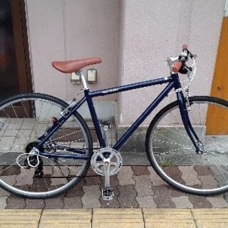 WEEKEND BIKES 700cクロスバイク アルミ/7speed/ネイビー WEEKEND BIKES 700cクロスバイク アルミ/7speed/ネイビー