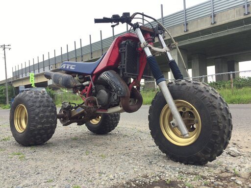 ★超希少！ホンダ ATC250R 3輪バギー 超強烈過激な2st！★交換下取り上取り可札幌