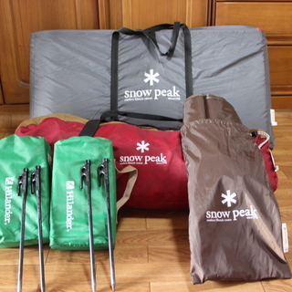 値下げ！スノーピーク SnowPeak アメニティドームM（旧色）オプションセット