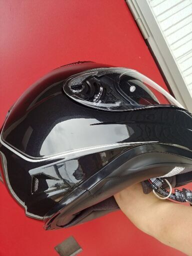 ビーコム6x付きのカブトヘルメット　カムイ2