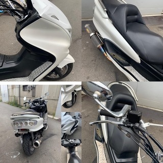 ♪人気車種♪プチ改造車♪ヤマハ　マジェスティC　250ｃｃ　SG03J♪５連メーター♪実働/良質ＷＡＫＯＳ製品で清掃済み/配達可♪