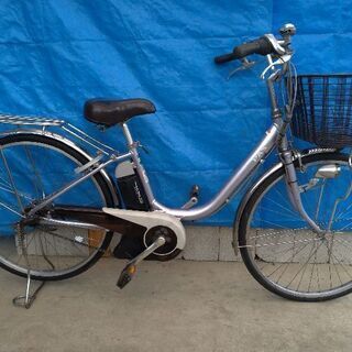 電動アシスト自転車 ヤマハPAS リチウムT 26インチ 3速 LEDライト