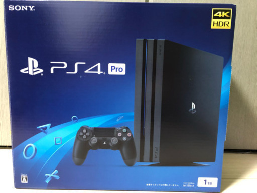 PS4 Pro 4KHDR  1TB ブラック